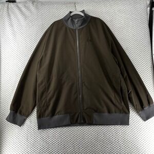 Under Armour Strider‎ Jacket Windbreaker Lightweight Athletic Brown  XXL